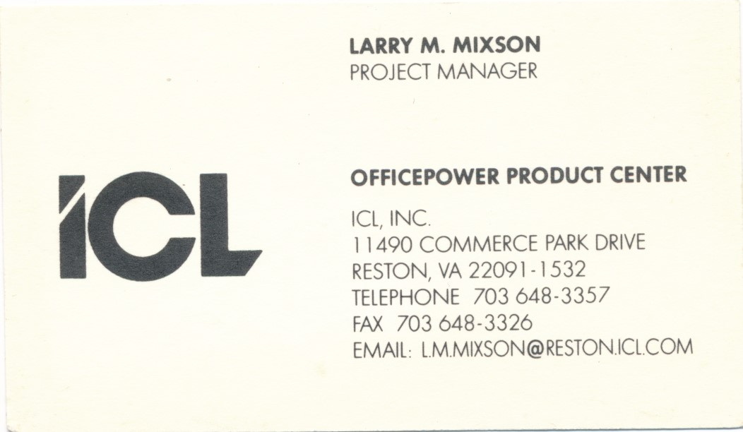 ICL Business Card