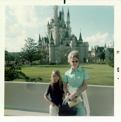 Barbara and Beth at Disney World