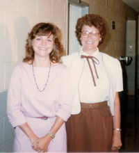 Barbara with Sally Field