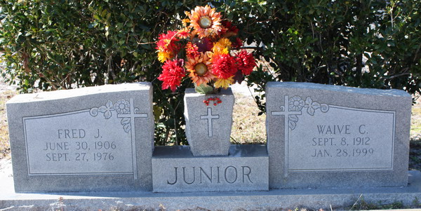 Fred and Wive Junior Tombstone
