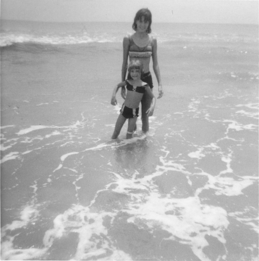 Brenda and Beth at Beach
