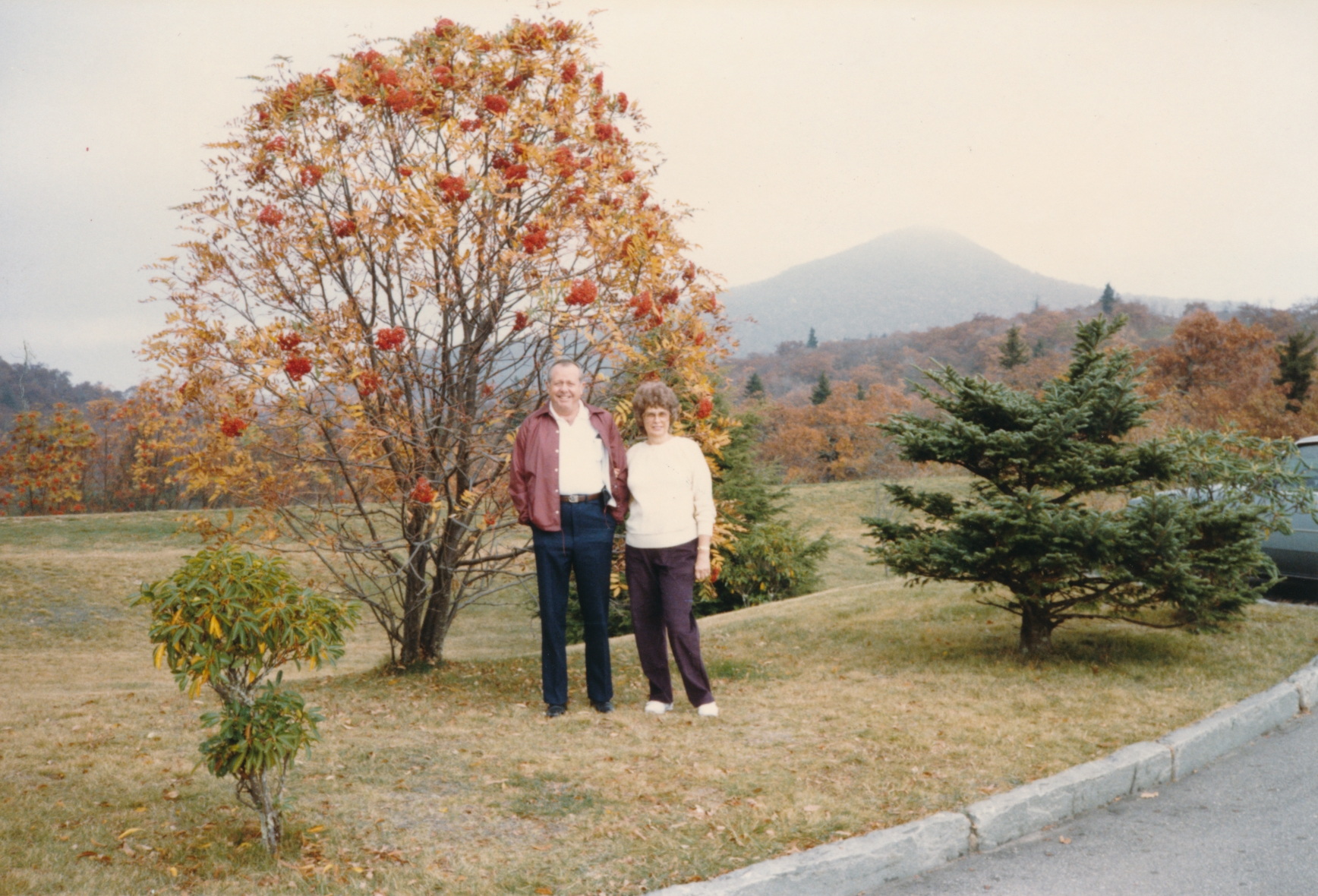 Barbara and Morris at Mt. Pisgah