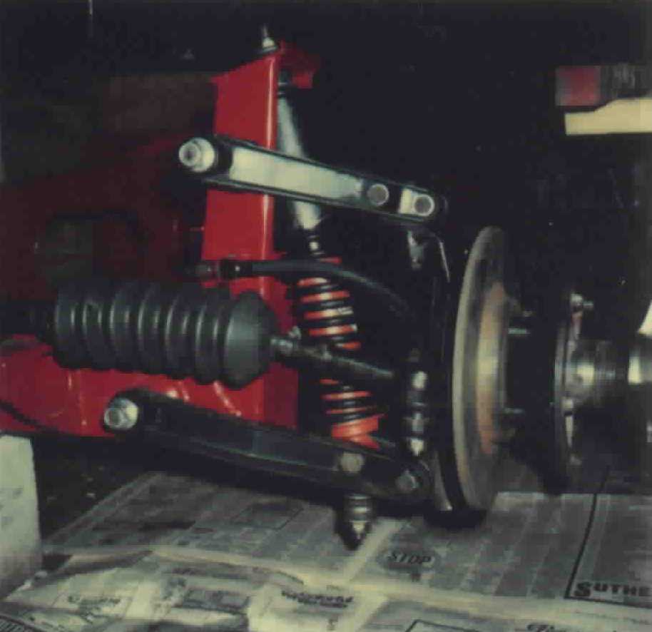 Lotus front suspension
