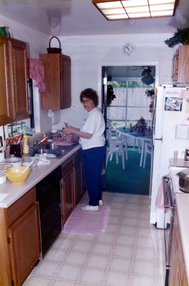 Mom in the Kitchen