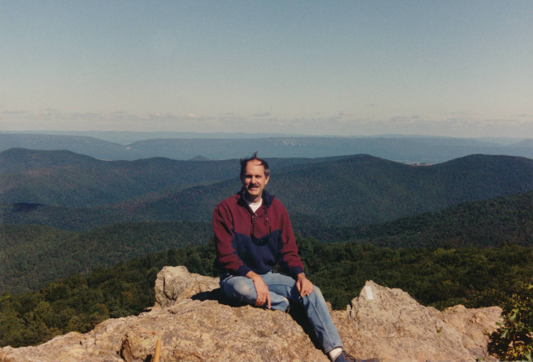 Larry on top of Old Rag