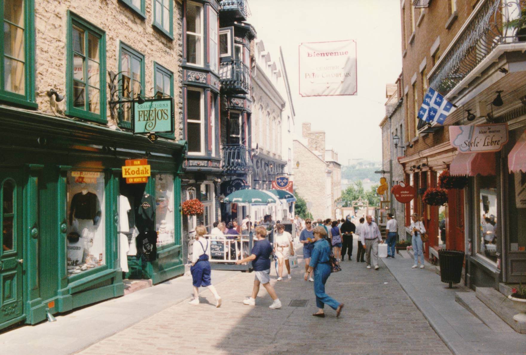 Street in old Quebec