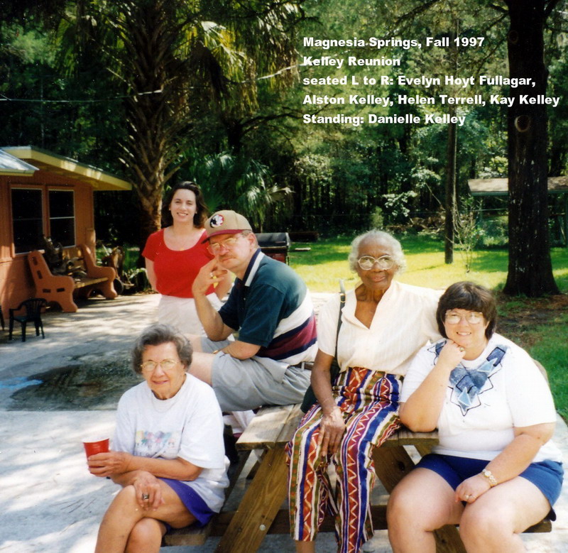 Kelley Reunion at Magensia Springs, 1997