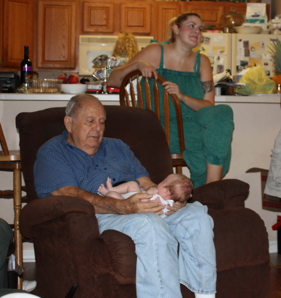 Dad with Clementine