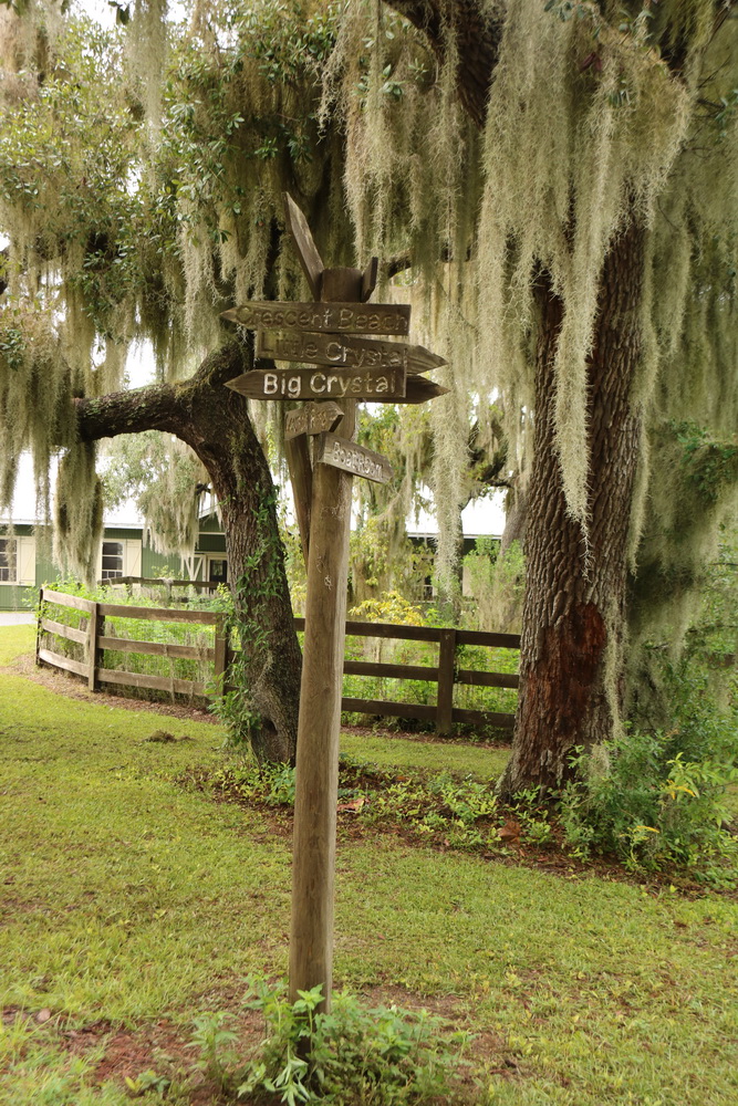 Camp Crystal Sign Post