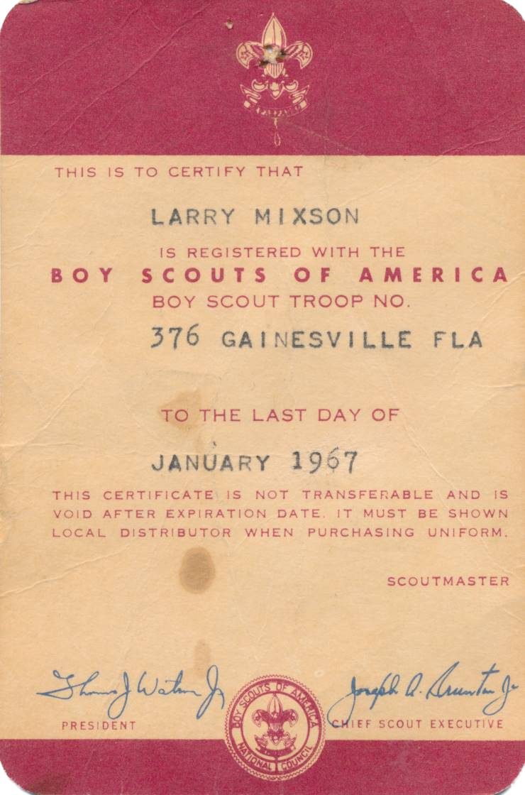 Registration Card