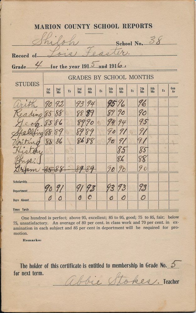 Lois Feaster