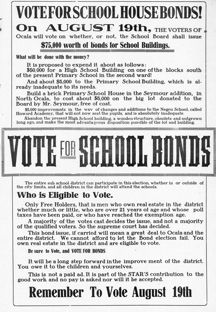 Vote for School Bonds