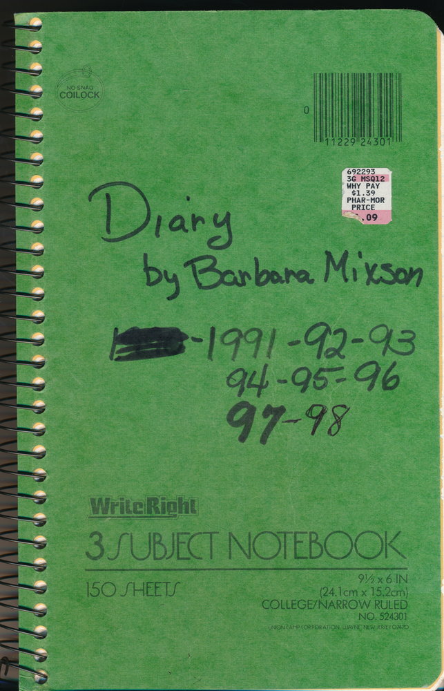 Diary Cover