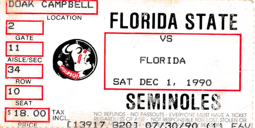Football ticket