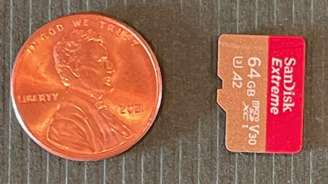64GB micro SD card