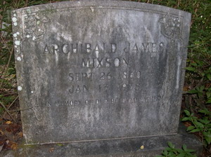 Mixson, Archibald James