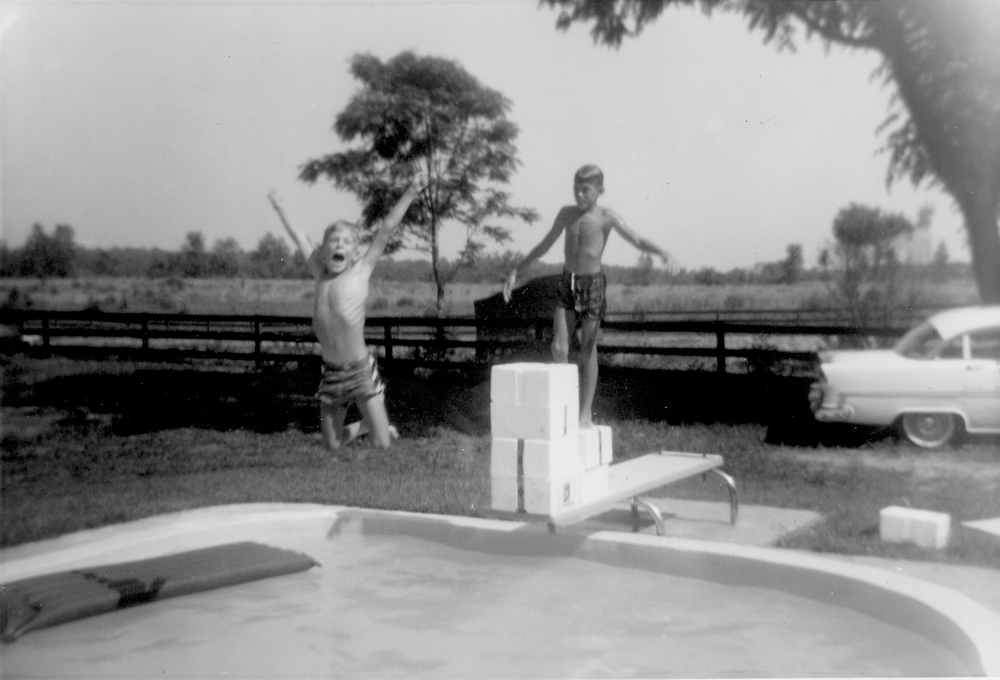 Jumping into the pool