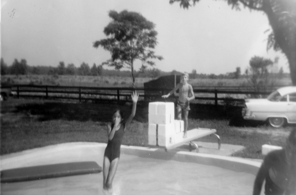 Jumping into the pool