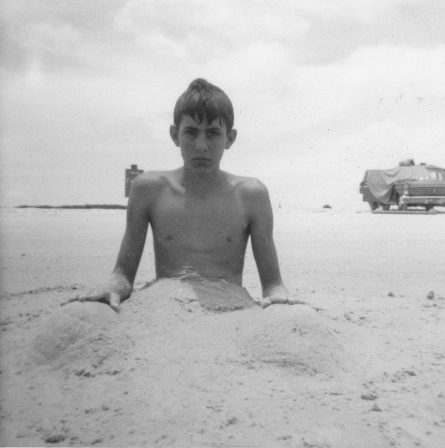 Larry at the beach