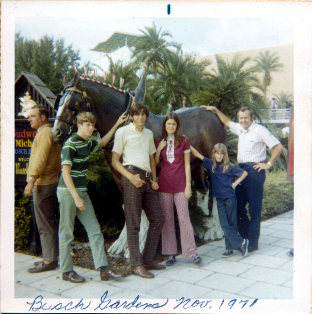 Family at Busch Gardens