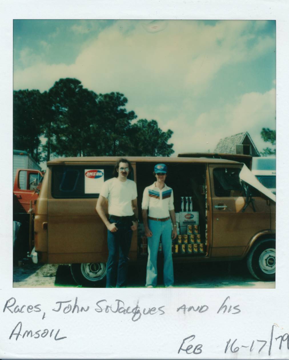 Me and John at the race