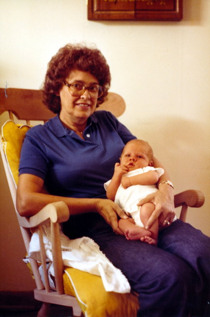 Mom with baby Zack