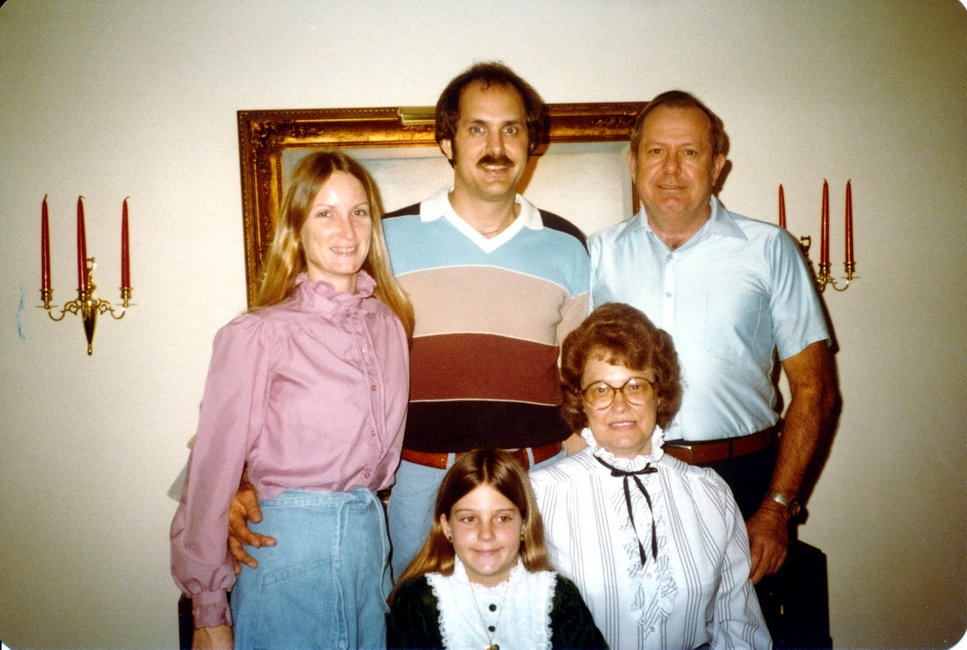 Me, Julie, Anne, Mom, Dad