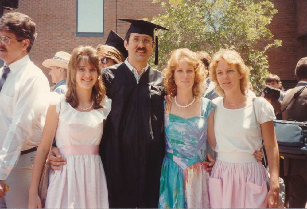 Julie, Anne, Louise and me