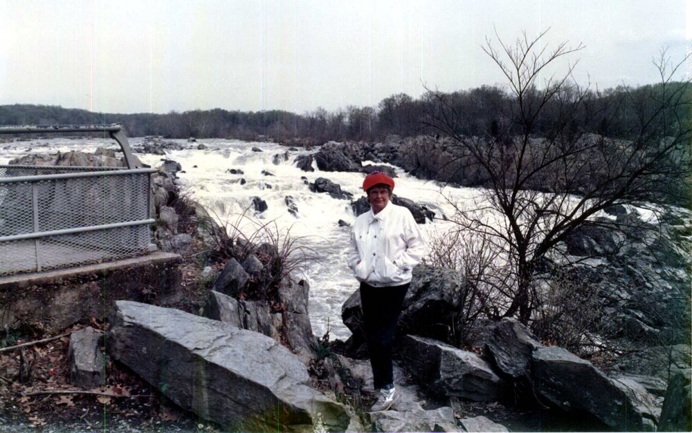 Mom at Great Falls