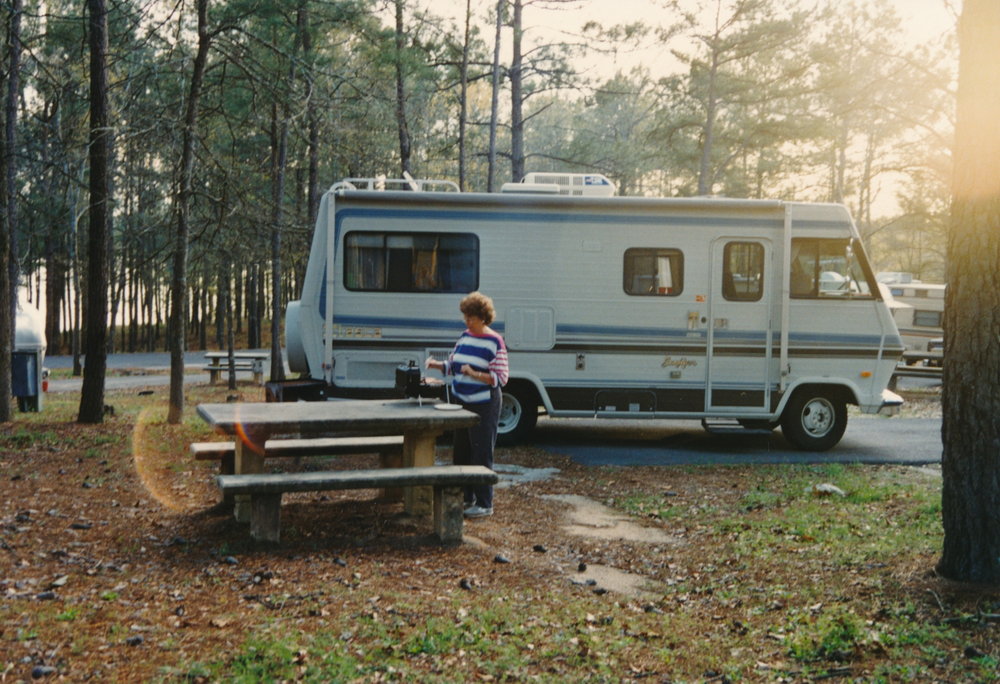 Mom and Dad's new motor home