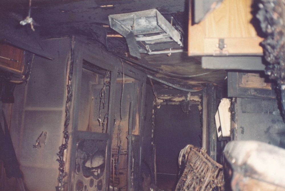 Moto home fire