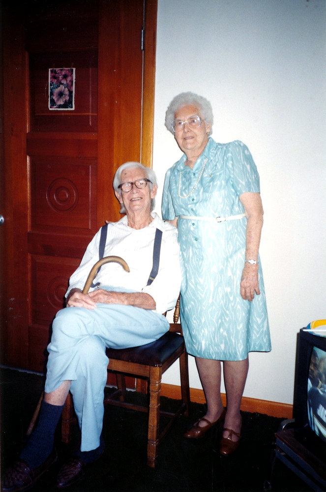 Roslie with brother Bill