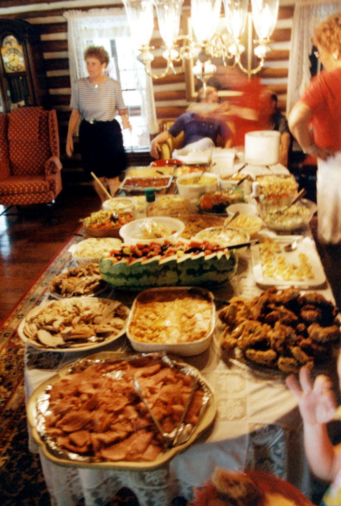 Food on the table