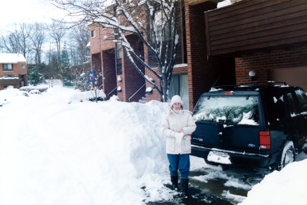 Snow in Driveway