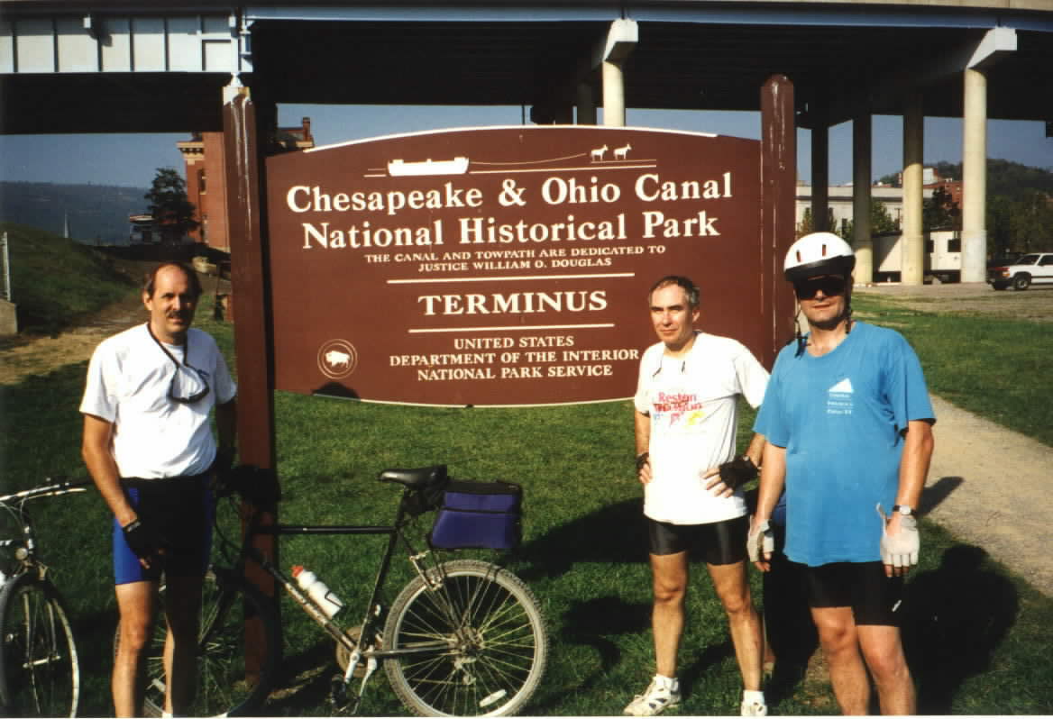 Larry on C&O Canal