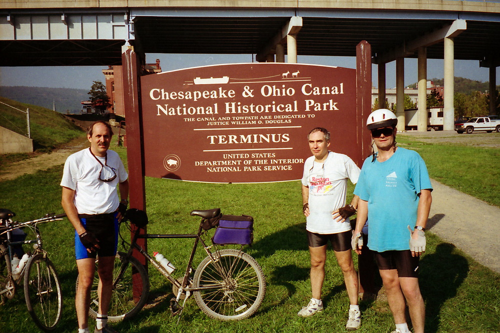 At the end in Cumberland Maryland.
