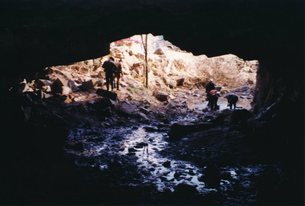 Caving with the Boy Scouts
