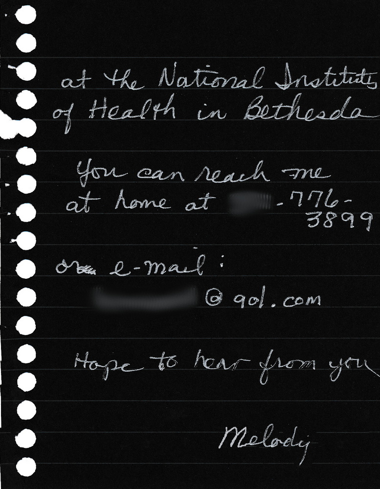 Melody Letter