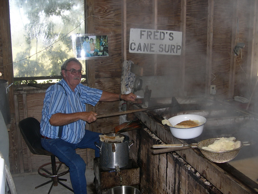 We contiue down the road where Fred (a distant cousin) had the corn syrup mill going