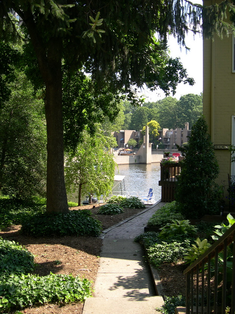 A view of Lake Anne