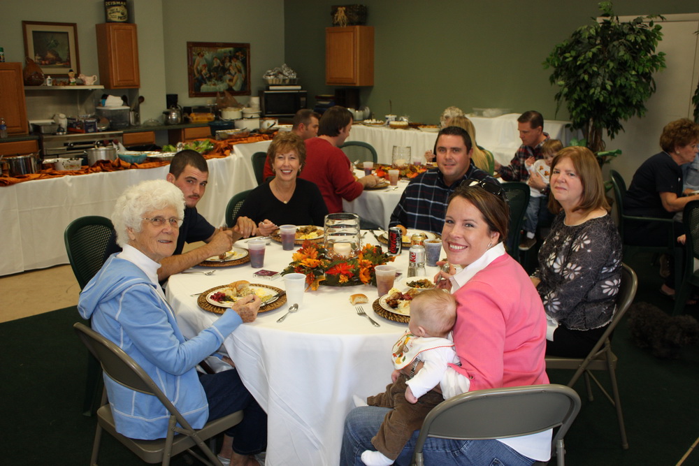 Mrs. Dowling, Justin, Diane, Brent, ?, Kelly baby Lilly